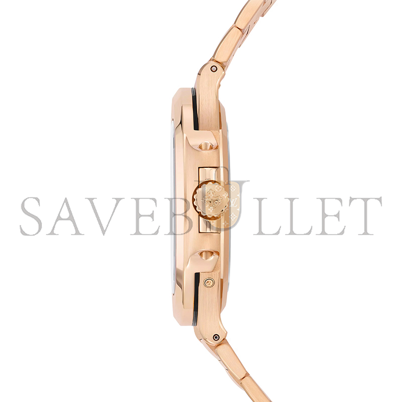 Pat*k Phi1i*pe nautilus moonphase rose gold brown dial 40mm 57121r-001